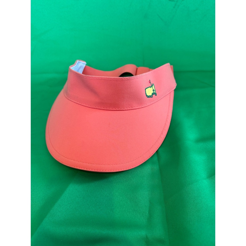 Masters Tournament American Needle Golf Visor Coral Pink Adjustable Hat